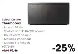 Hanos Select Cuisine Thermobox aanbieding
