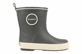 Berca Shoes Druppies Regenboots Rubber Regenlaars Rubber Love the Weather Jongens/meisjes - Grijs aanbieding