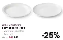 Hanos Select Dinnerware Serviesserie Rosa aanbieding