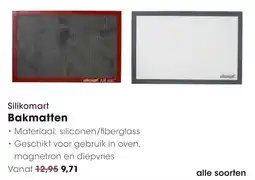 Hanos Silikomart Bakmatten aanbieding