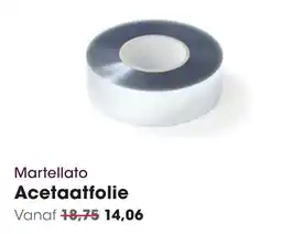 Hanos Martellato Acetaatfolie aanbieding