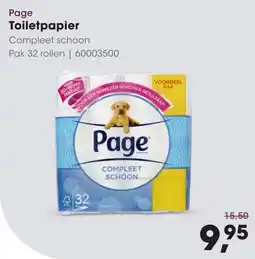 Hanos Page Toiletpapier aanbieding