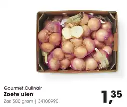 Hanos Gourmet Culinair Zoete uien aanbieding