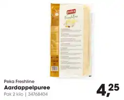 Hanos Peka Freshline Aardappelpuree aanbieding
