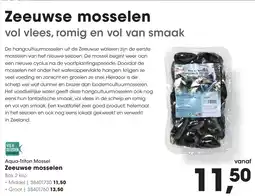 Hanos Aqua-Triton Mossel Zeeuwse mosselen aanbieding