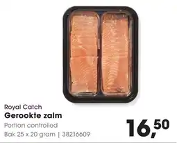 Hanos Royal Catch Gerookte zalm aanbieding