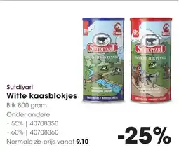 Hanos Sutdiyari Witte kaasblokjes aanbieding