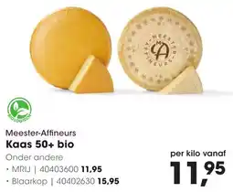 Hanos Meester-Affineurs Kaas 50+ bio aanbieding