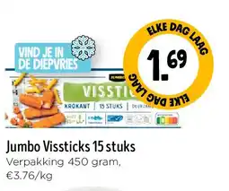 Jumbo Vissticks 15 stuks
