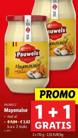 Lidl Mayonaise aanbieding