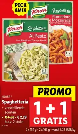 Lidl Spaghetteria aanbieding