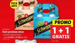 Lidl Tonic premium mixer aanbieding