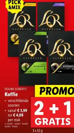 Lidl Koffie aanbieding