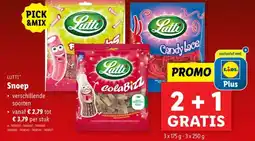 Lidl Snoep aanbieding