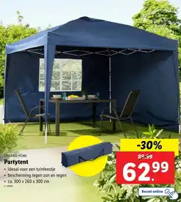 Lidl Partytent aanbieding