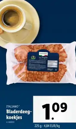 Lidl Bladerdeeg- koekjes aanbieding