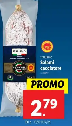 Lidl Salami cacciatore aanbieding