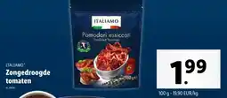 Lidl Zongedroogde tomaten aanbieding