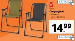 Lidl Campingstoel aanbieding