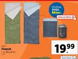 Lidl Slaapzak aanbieding