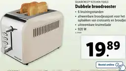 Lidl SILVERCREST KITCHEN TOOLS Dubbele broodrooster aanbieding