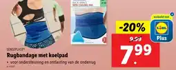Lidl Rugbandage met koelpad aanbieding