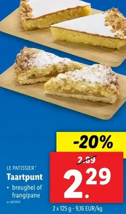 Lidl Taartpunt aanbieding