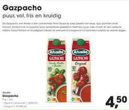 Hanos Alvalle Gazpacho aanbieding