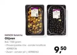 Hanos Hanos selektie olijven aanbieding