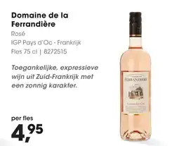 Hanos Domaine de la Ferrandière aanbieding