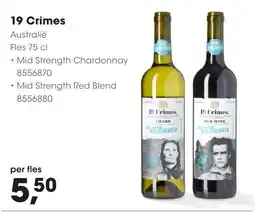 Hanos 19 Crimes aanbieding