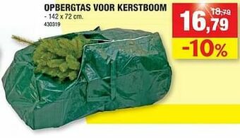 Hubo Opbergtas voor kerstboom aanbieding