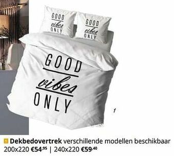 YGO Dekbedovertrek aanbieding