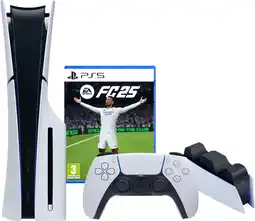 Coolblue PlayStation 5 Slim Disc Edition + FC 25 + Oplaadstation aanbieding