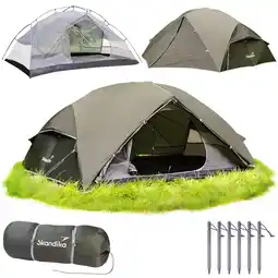 Decathlon Koepeltent voor trekking Vatn- 2 personen - Ultralicht - Snel op te zetten aanbieding