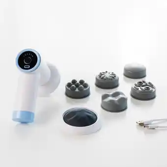 Decathlon Oplaadbaar 6-in-1 anti-cellulitis massagepistool InnovaGoods aanbieding