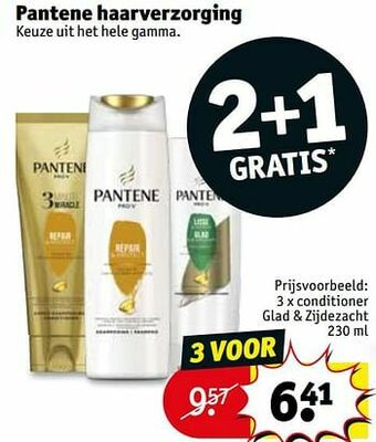 Kruidvat Conditioner glad + zijdezacht aanbieding