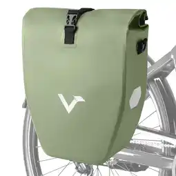 Decathlon Fietstas bagagedragertas waterdicht reflecterend 20 L - ValkBasic aanbieding