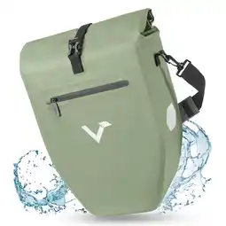 Decathlon Fietstas bagagedragertas waterdicht reflecterend 20 L - ValkBasic aanbieding