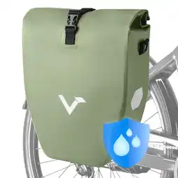 Decathlon Fietstas bagagedragertas waterdicht reflecterend 20 L - ValkBasic aanbieding