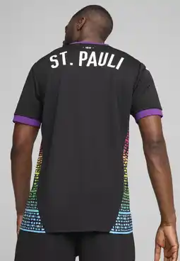 Decathlon FC St. Pauli 24/25 derde shirt voor heren PUMA Black White aanbieding