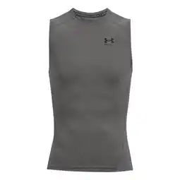 Decathlon Onderhemd Under Armour HeatGear Sleeveless, Grijs, Mannen aanbieding