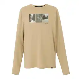Decathlon Heren Maylow Photograph Tshirt met lange mouwen (Abdijsteen Mergel) aanbieding
