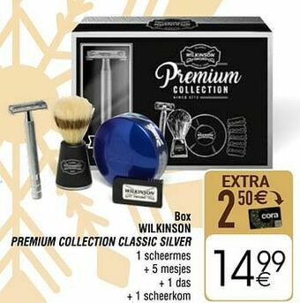 Box wilkinson premium collection classic silver