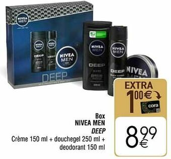 Cora Box nivea men deep aanbieding