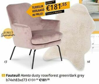 YGO Fauteuil hamta aanbieding