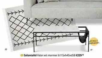 Salontafel fatar