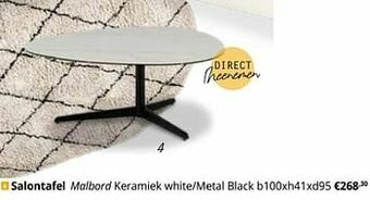 YGO Salontafel malbord aanbieding
