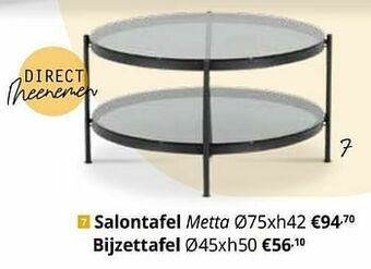 YGO Salontafel metta aanbieding