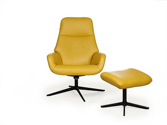 Fauteuil CAMILLO - Balder Jaune Geel